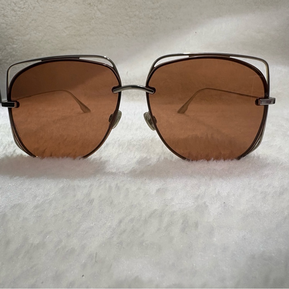 Authentic Dior Sunglasses with Copper Lenses and Black Case - Picture 5 of 14